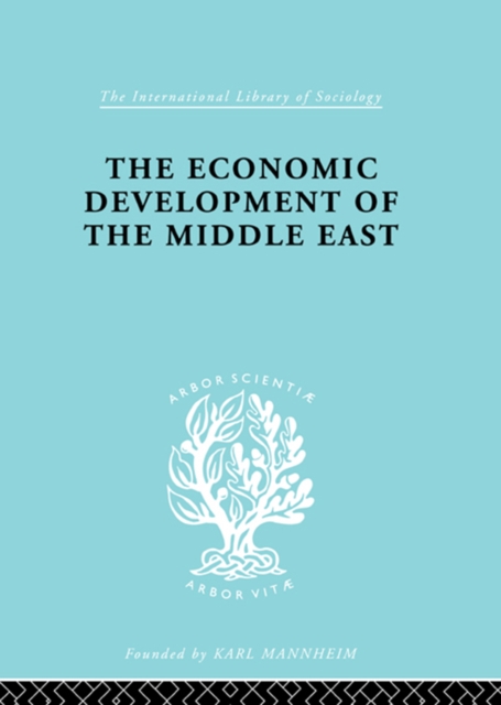The Economic Development of the Middle East, EPUB eBook