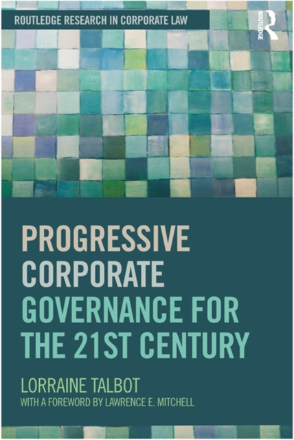Progressive Corporate Governance for the 21st Century, EPUB eBook