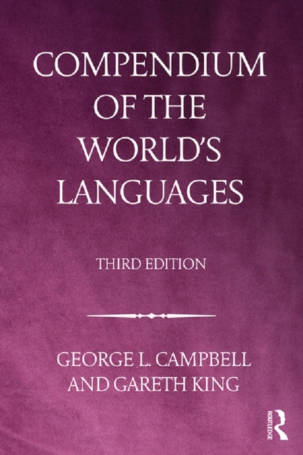 Compendium of the World's Languages, PDF eBook