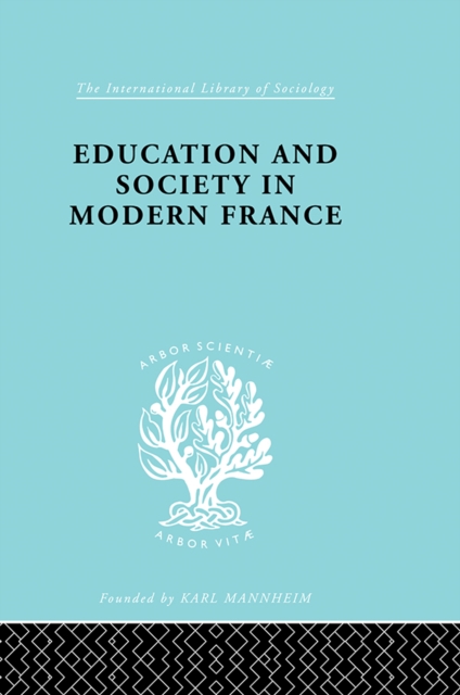 Education & Society in Modern France    Ils 219, PDF eBook