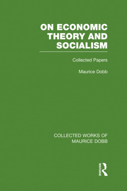 On Economic Theory & Socialism : Collected Papers, PDF eBook