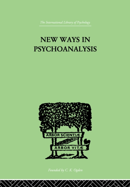New Ways in Psychoanalysis, EPUB eBook