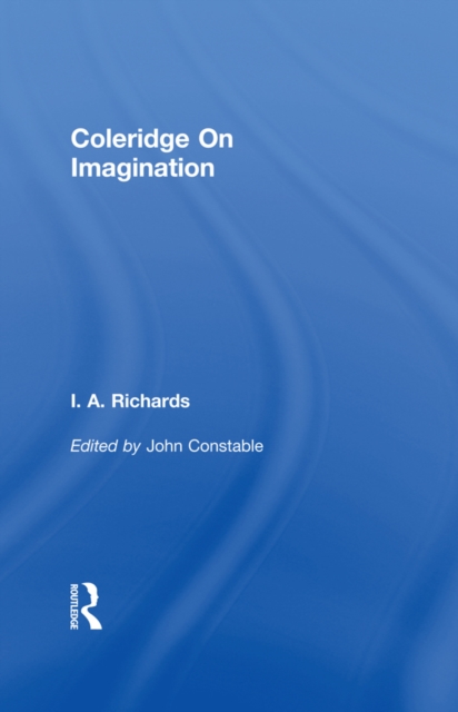 Coleridge On Imagination   V 6, PDF eBook