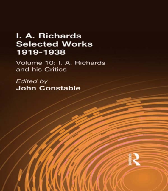 I A Richards & His Critics V10, EPUB eBook