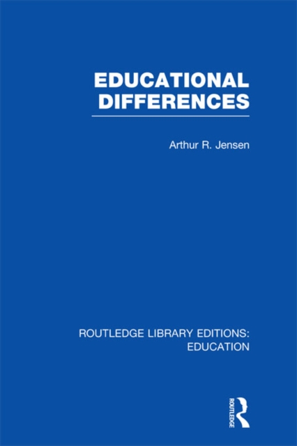 Educational Differences (RLE Edu L), EPUB eBook