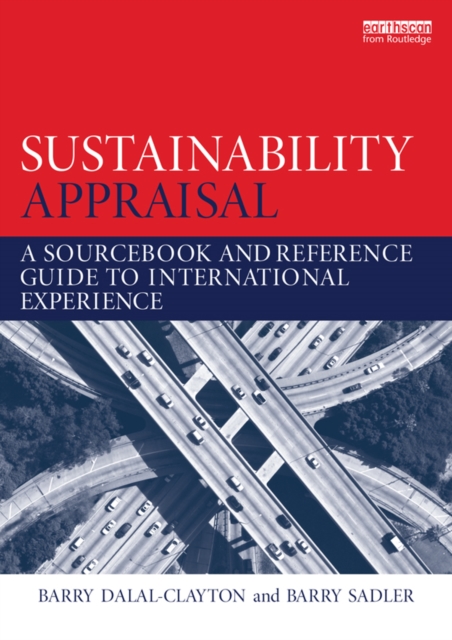 Sustainability Appraisal : A Sourcebook and Reference Guide to International Experience, EPUB eBook