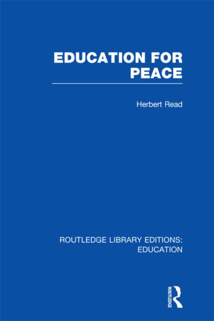 Education for Peace (RLE Edu K), EPUB eBook