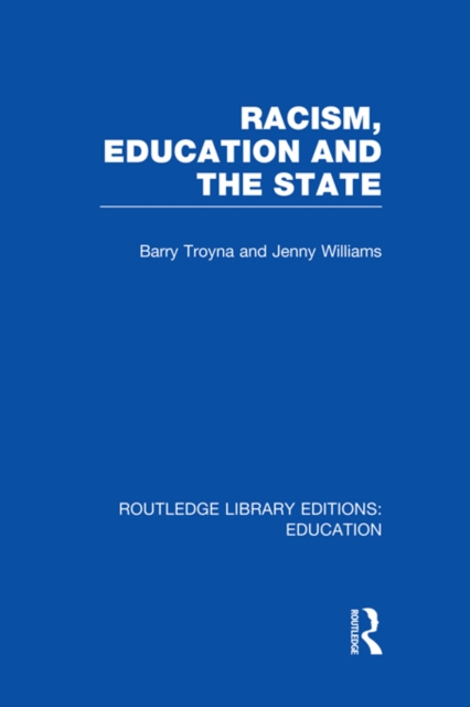 Racism, Education and the State, EPUB eBook