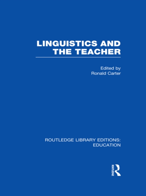 Linguistics and the Teacher, EPUB eBook