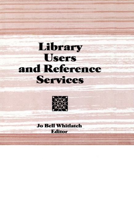 Library Users and Reference Services, EPUB eBook