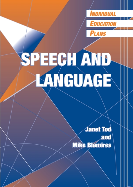 Individual Education Plans (IEPs) : Speech and Language, PDF eBook