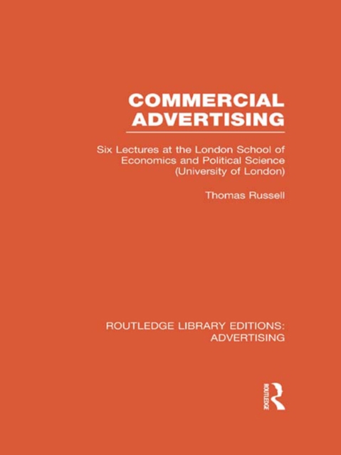 Commercial Advertising, EPUB eBook