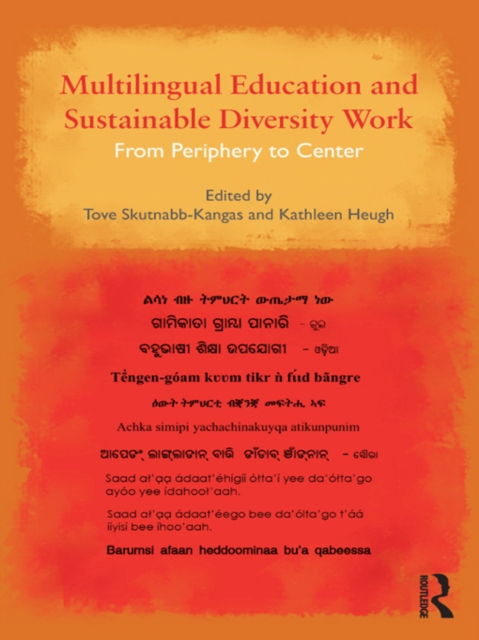Multilingual Education and Sustainable Diversity Work : From Periphery to Center, PDF eBook