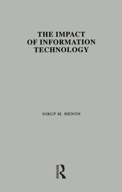 The Impact of Information Technology : Evidence from the Healthcare Industry, PDF eBook