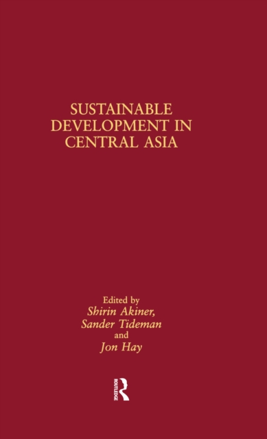 Sustainable Development in Central Asia, EPUB eBook