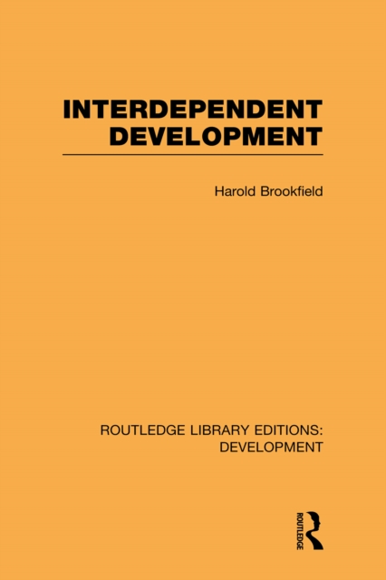 Interdependent Development, EPUB eBook