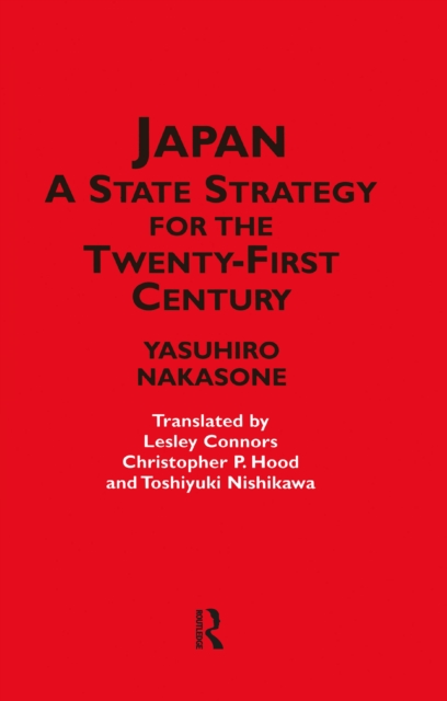 Japan - A State Strategy for the Twenty-First Century, EPUB eBook