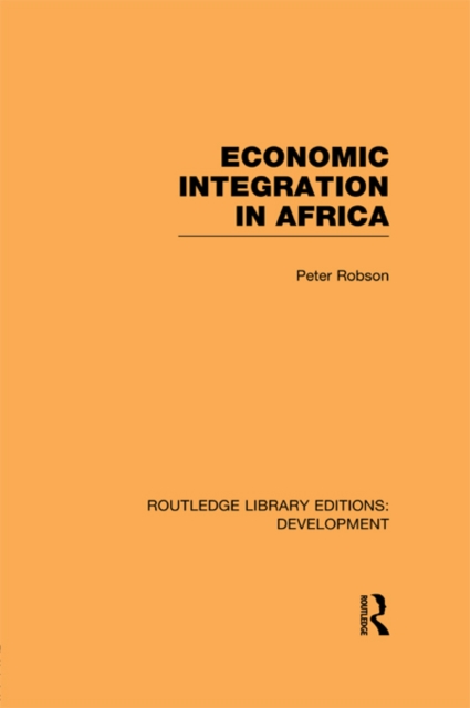 Economic Integration in Africa, EPUB eBook
