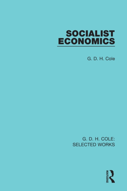 Socialist Economics, PDF eBook