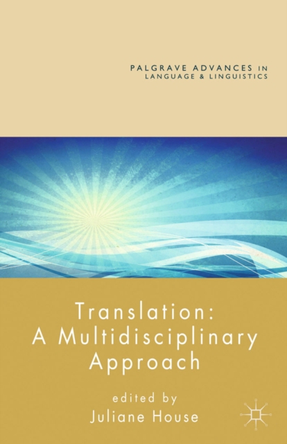 Translation: A Multidisciplinary Approach, PDF eBook