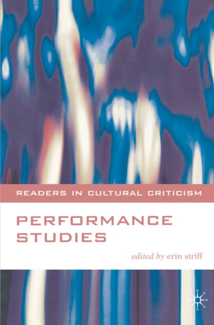 Performance Studies, EPUB eBook