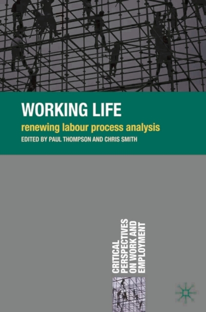 Working Life : Renewing Labour Process Analysis, PDF eBook