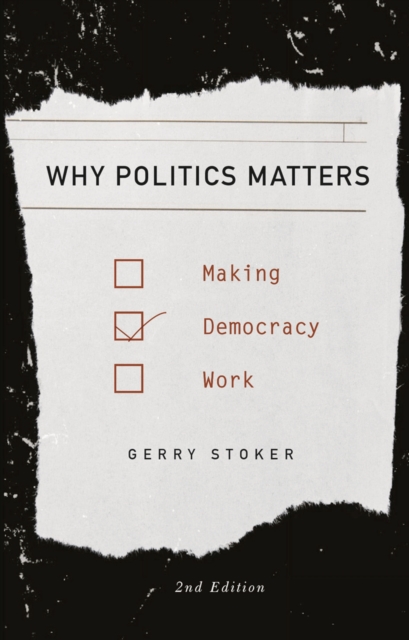 Why Politics Matters : Making Democracy Work, PDF eBook