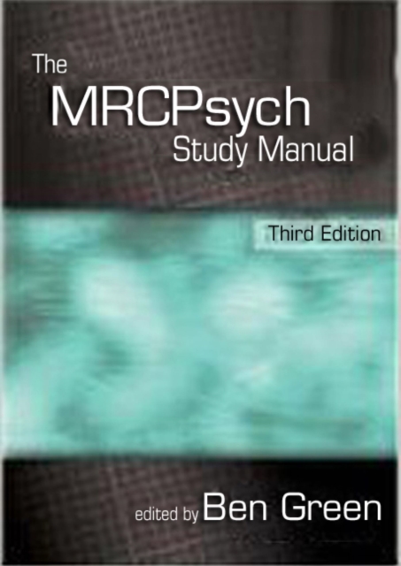The MRCPsych Study Manual, PDF eBook