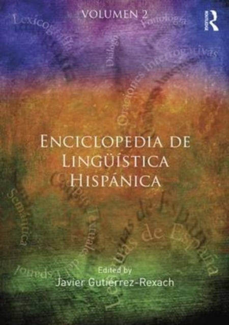 Enciclopedia de Linguistica Hispanica, Mixed media product Book