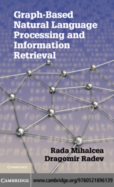 Graph-based Natural Language Processing and Information Retrieval, PDF eBook