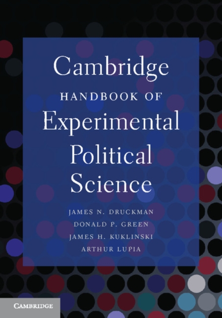 Cambridge Handbook of Experimental Political Science, PDF eBook
