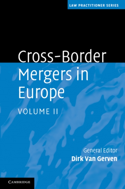 Cross-Border Mergers in Europe: Volume 2, PDF eBook