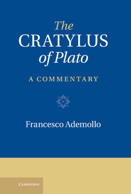 Cratylus of Plato : A Commentary, EPUB eBook