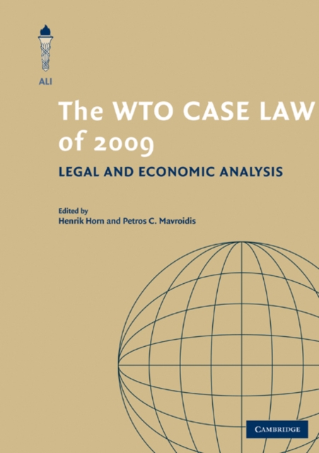 WTO Case Law of 2009 : Legal and Economic Analysis, PDF eBook