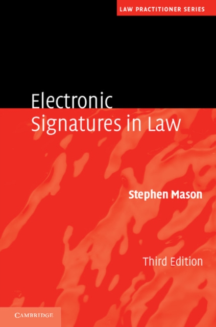 Electronic Signatures in Law, EPUB eBook
