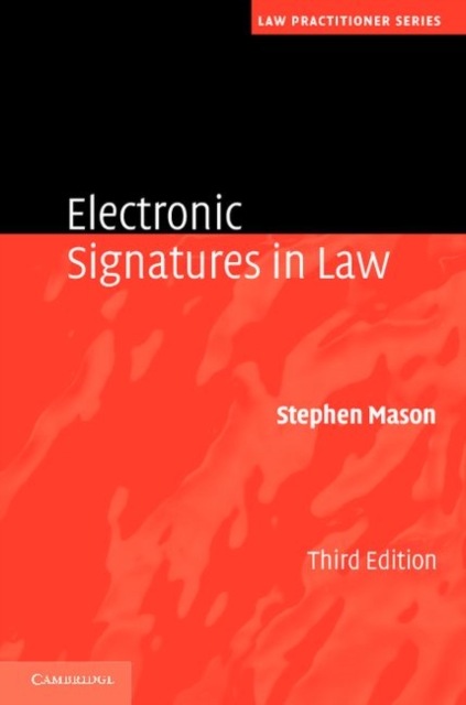 Electronic Signatures in Law, PDF eBook
