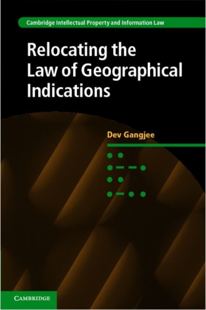 Relocating the Law of Geographical Indications, PDF eBook