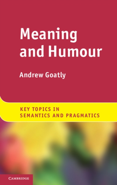 Meaning and Humour, PDF eBook