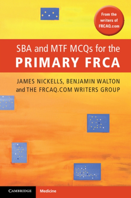 SBA and MTF MCQs for the Primary FRCA, PDF eBook