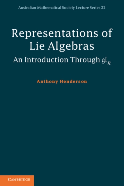 Representations of Lie Algebras : An Introduction Through gln, PDF eBook