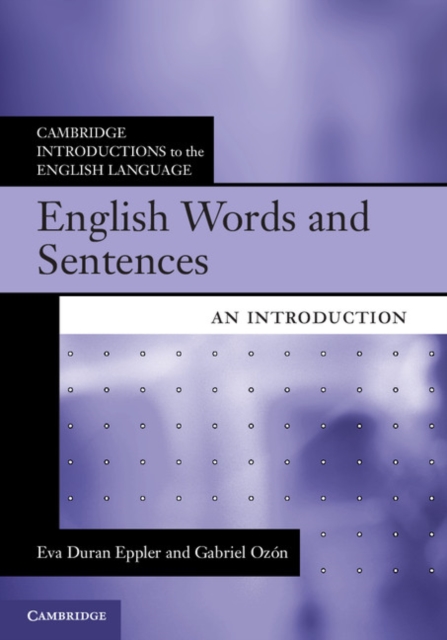English Words and Sentences : An Introduction, PDF eBook