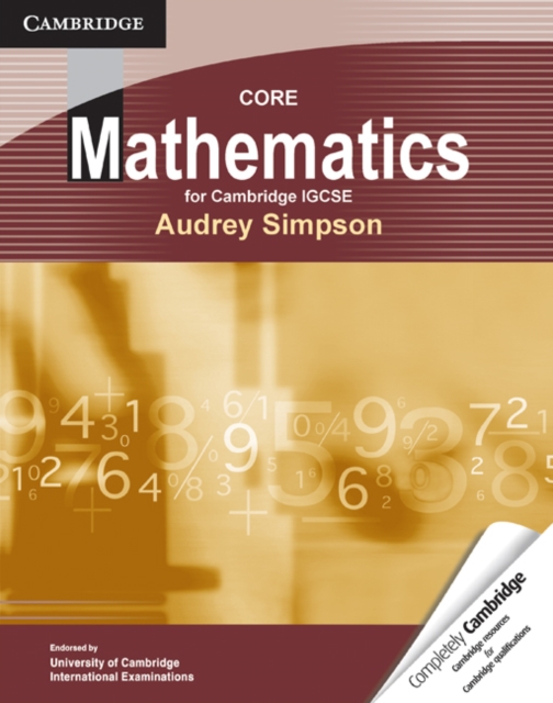 Core Mathematics for Cambridge IGCSE eBook, PDF eBook
