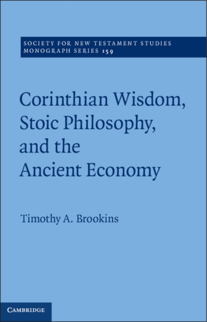 Corinthian Wisdom, Stoic Philosophy, and the Ancient Economy, EPUB eBook