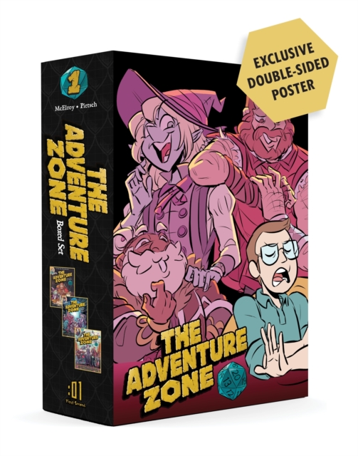 The Adventure Zone Boxed Set : Here There Be Gerblins, Murder on the Rockport Limited! and Petals to the Metal, Quantity pack Book