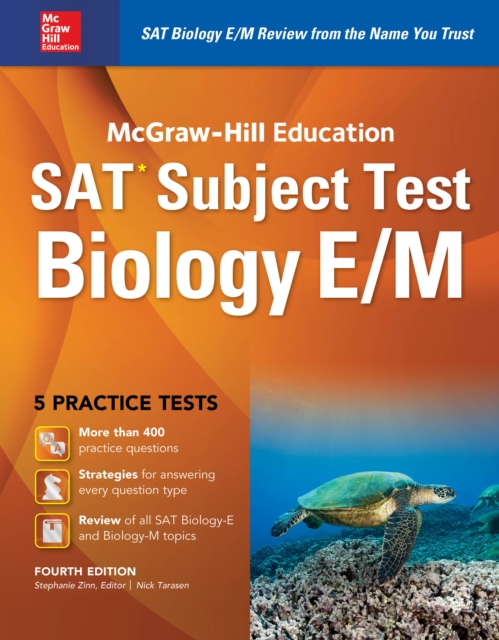 McGraw-Hill Education SAT Subject Test Biology E/M 4th Ed., EPUB eBook