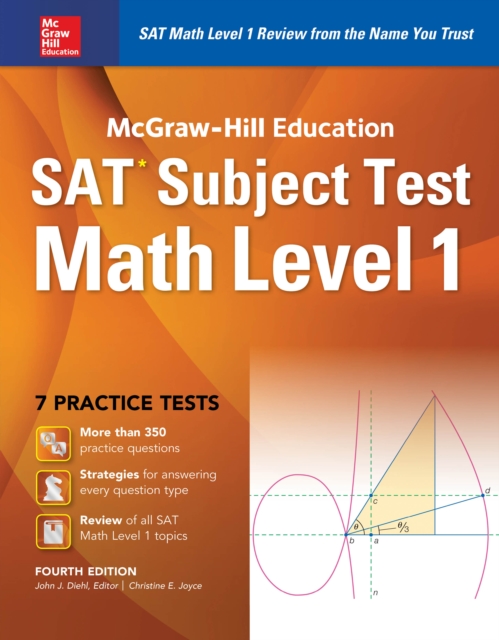 McGraw-Hill Education SAT Subject Test Math Level 1 4th Ed., EPUB eBook