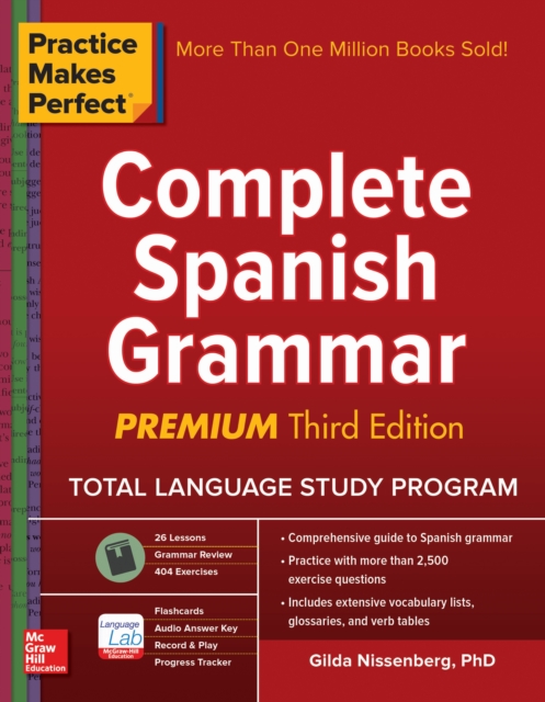 Practice Makes Perfect Complete Spanish Grammar, Premium Third Edition, EPUB eBook