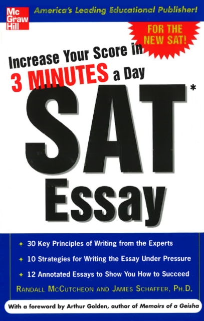 Increase Your Score in 3 Minutes a Day: SAT Essay, EPUB eBook