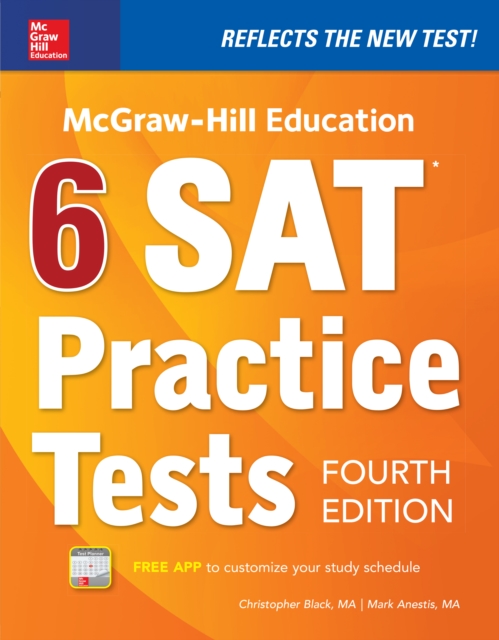 McGraw-Hill Education 6 SAT Practice Tests, Fourth Edition, EPUB eBook