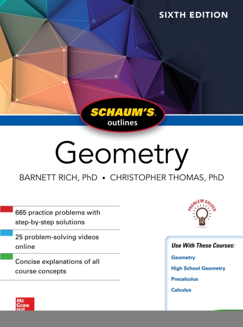Schaum's Outline of Geometry, Sixth Edition, EPUB eBook